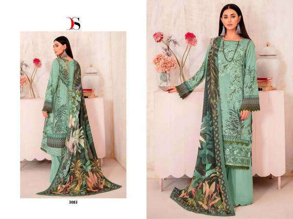 Deepsy Cheveron 7 Cotton Dupatta Designer Pakistani Suit Collection